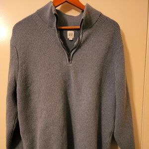 XXL Gap 1/4 zip sweater